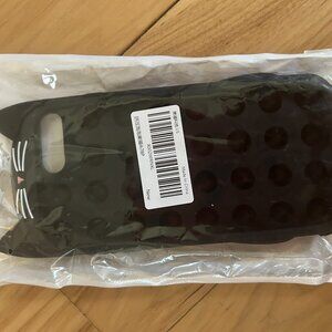 for iPhone 6 / 6S - Soft Silicone Rubber Skin Case Cover Black Cat Kitty Whisker